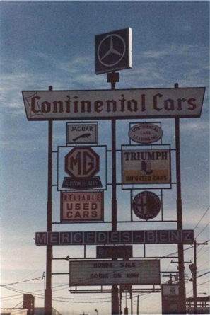 Continental Cars Circa 1970s