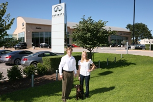 Will and Genny Hardeman at Austin Infiniti