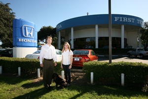 Will and Genny Hardeman at First Texas Honda