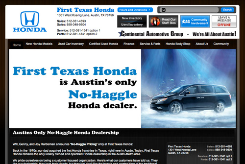 First Texas Honda