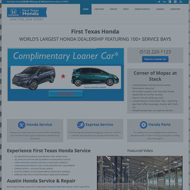 First texas honda austin service department #4