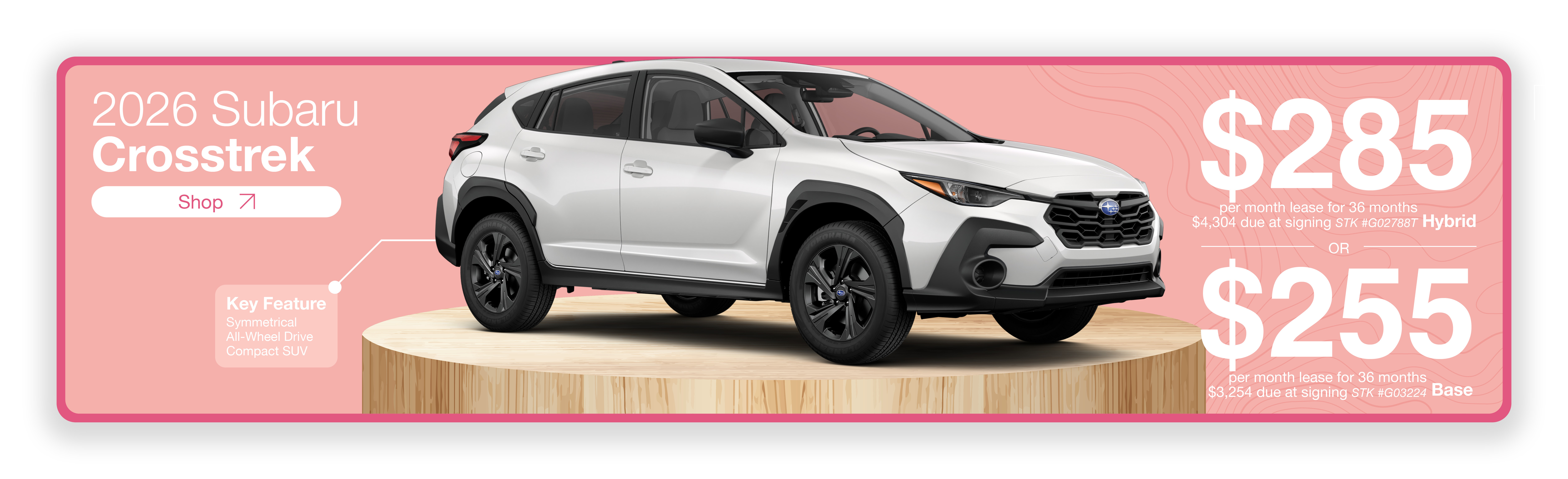 Subaru Crosstrek Lease
